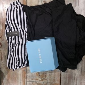 Black and White Womans 2 Peace Bikini